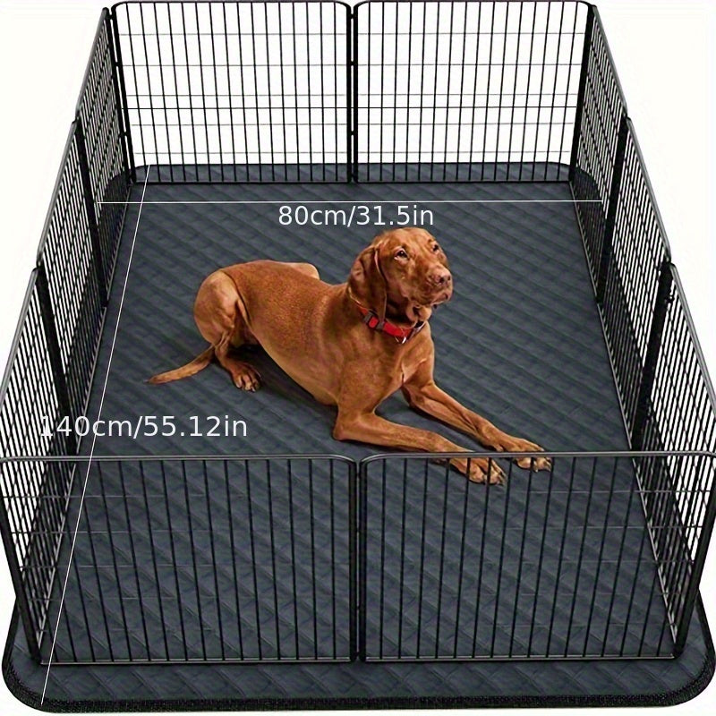 Extra Large Washable Dog Training Pad - Crate Pads for Easy Housebreaking, Instant Absorbency, Thick Non-Slip, Waterproof, Reusable, and Odor-Resistant Floor Mat for Puppies, Senior Dogs, and Pets with Incontinence Issues