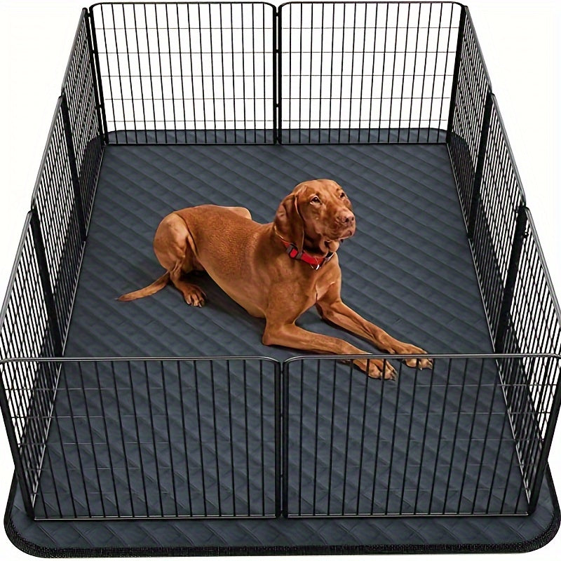 Extra Large Washable Dog Training Pad - Crate Pads for Easy Housebreaking, Instant Absorbency, Thick Non-Slip, Waterproof, Reusable, and Odor-Resistant Floor Mat for Puppies, Senior Dogs, and Pets with Incontinence Issues