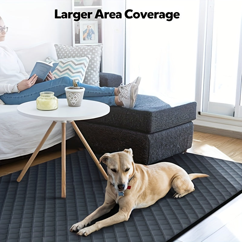 Extra Large Washable Dog Training Pad - Crate Pads for Easy Housebreaking, Instant Absorbency, Thick Non-Slip, Waterproof, Reusable, and Odor-Resistant Floor Mat for Puppies, Senior Dogs, and Pets with Incontinence Issues