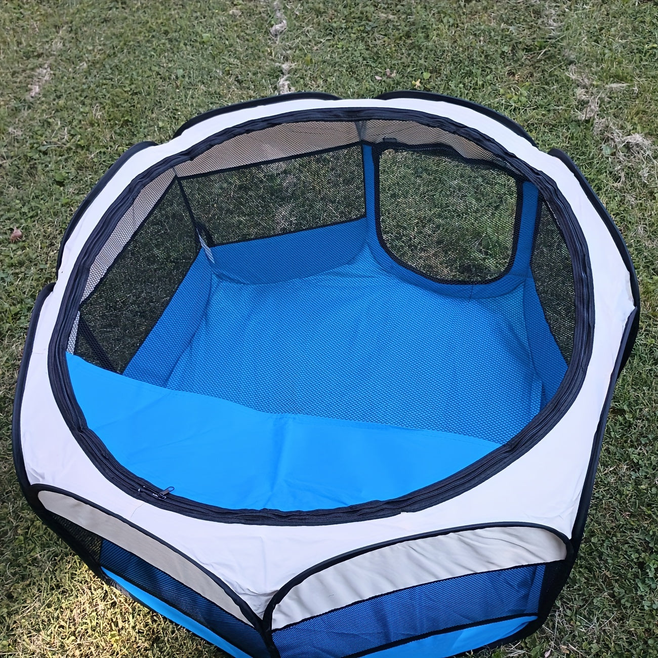 [Fast Arrival] Extra Large Foldable Pet Tent and Playpen (44.5*44.5*22.8 in) - Portable Enclosures for Dogs and Cats - Provides Ultimate Comfort, Security, and Ventilation for Your Furry Friend - Easy Setup and Carry