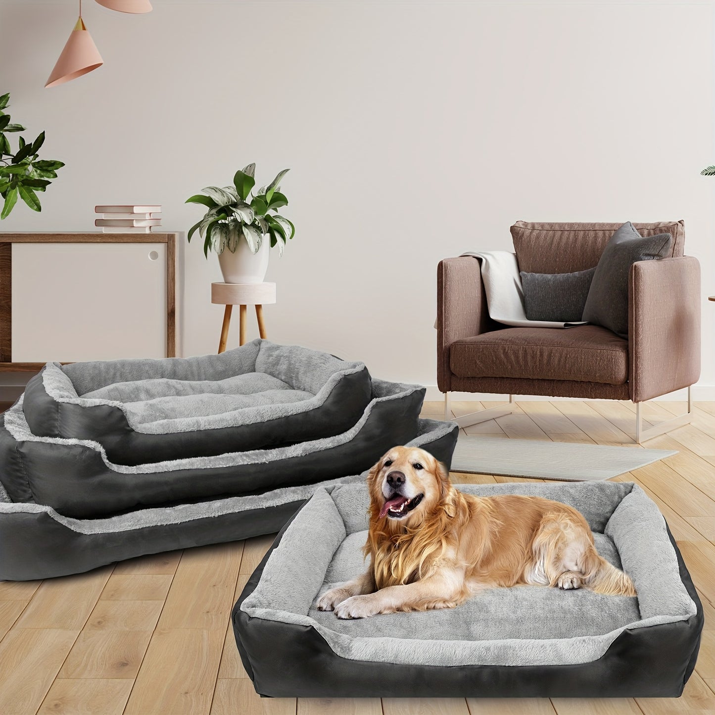 1Pc Cozy Four Seasons Dog House Bed - Universal Summer Warm Pet Mat for Small, Medium, Large, Extra Small Dogs - Durable Oxford Cloth, Easy to Clean, and Portable